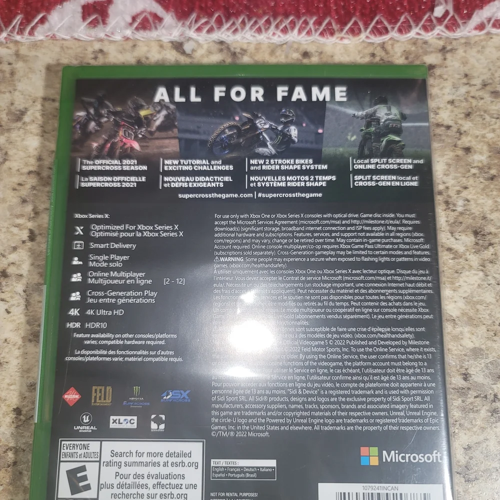 BRAND NEW, FACTORY SEALED*** Xbox Series X and Xbox One game and 2 PS5 games